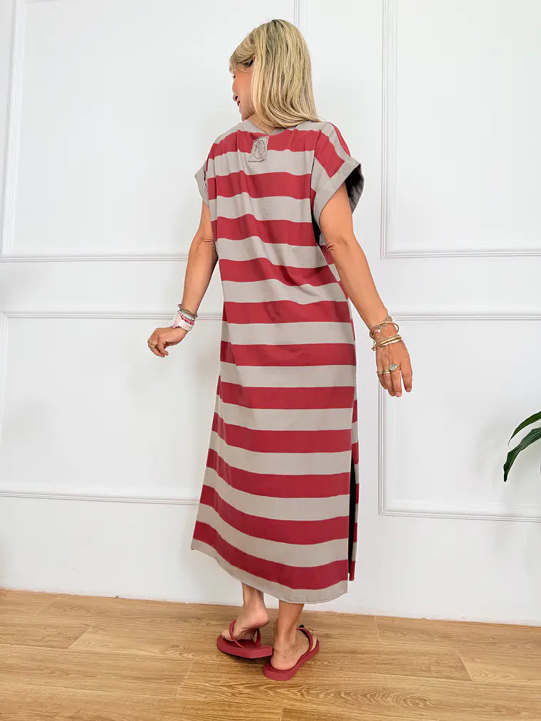 Andromache Midi Dress Wine 24906  2