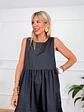 Othonoi Midi Dress Black 3892  - thumbnail 4