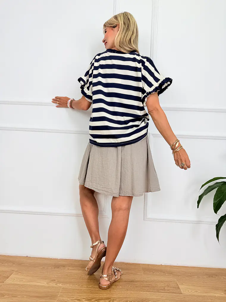 Mathraki T-shirt Blue 55235  4