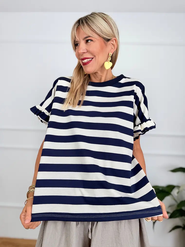 Mathraki T-shirt Blue 55235  1
