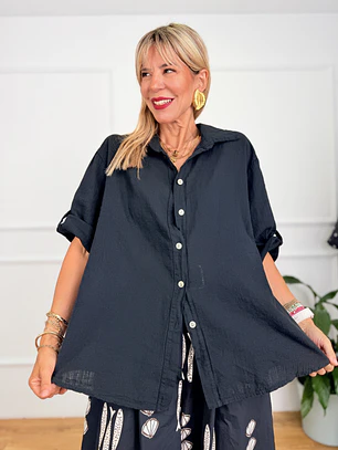 Erikousa Shirt Black 67221