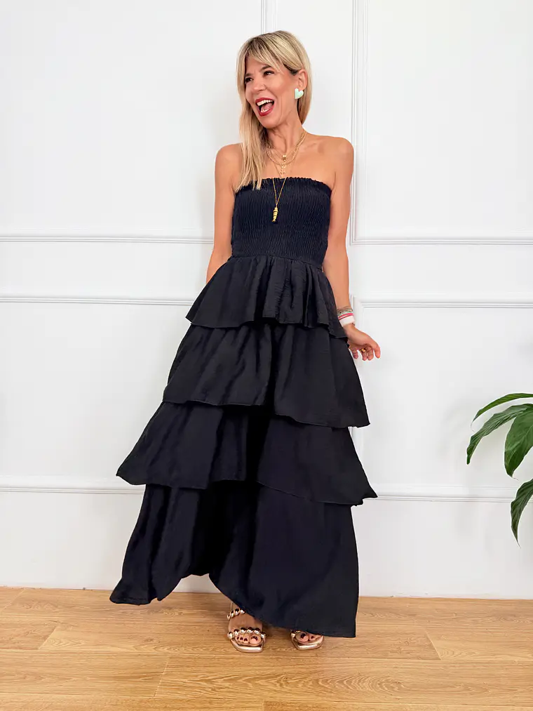 Brasília Midi Dress Black 51791 2
