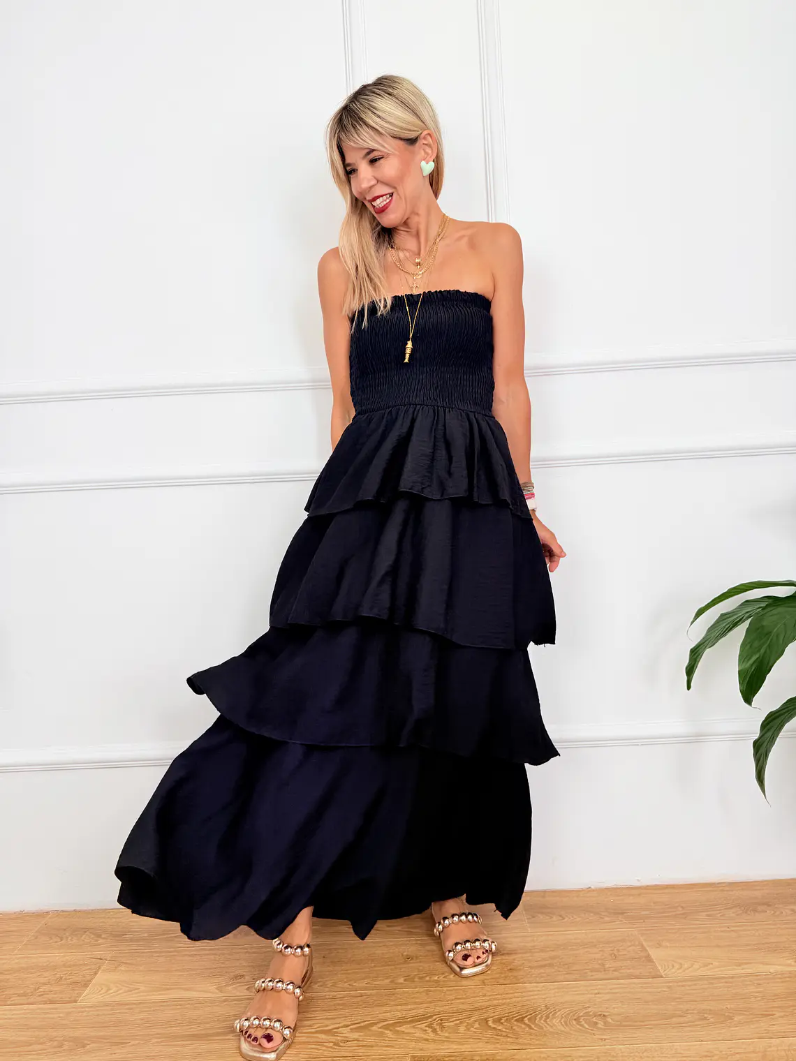 Brasília Midi Dress Black 51791 1