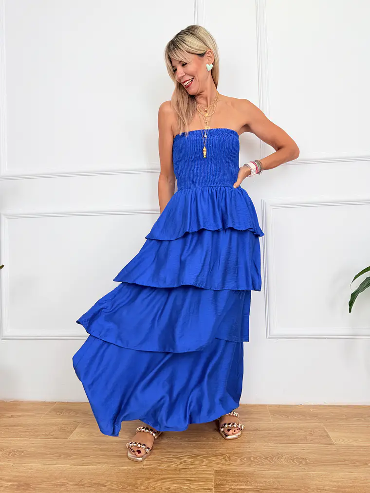 Brasília Midi Dress Blue 51791  2