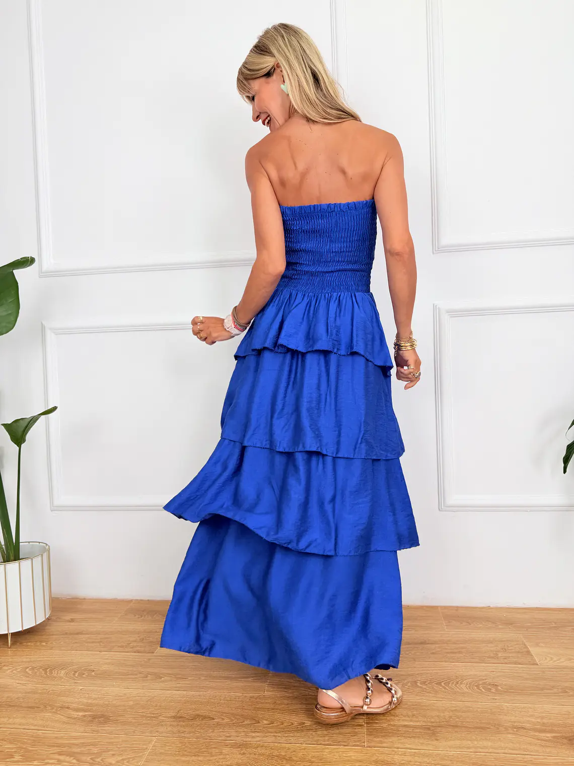 Brasília Midi Dress Blue 51791  3