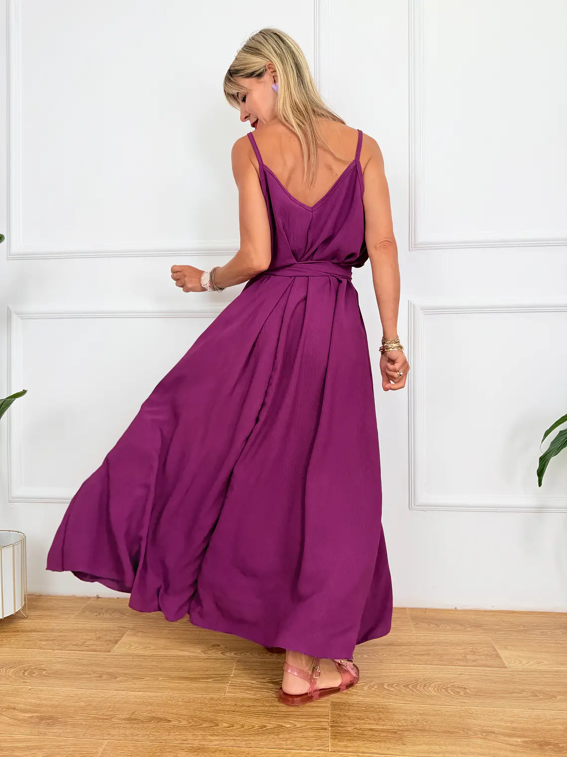 Havana Dress 8313 Magenta 3