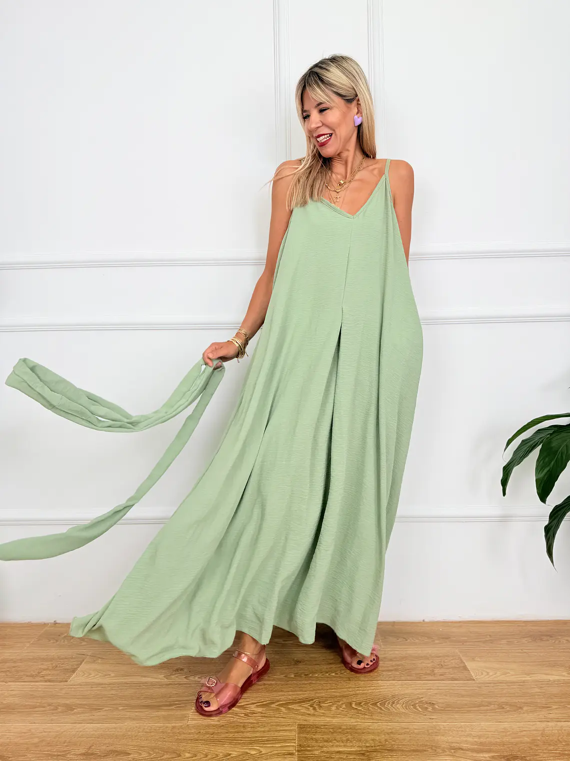 Havana Dress 8313 Pistachio 2