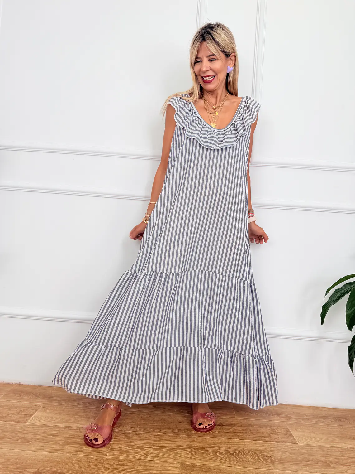 Oakland Dress Grey 8881  3