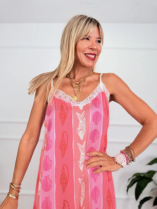 Montpellier Dress Pink M10667 
