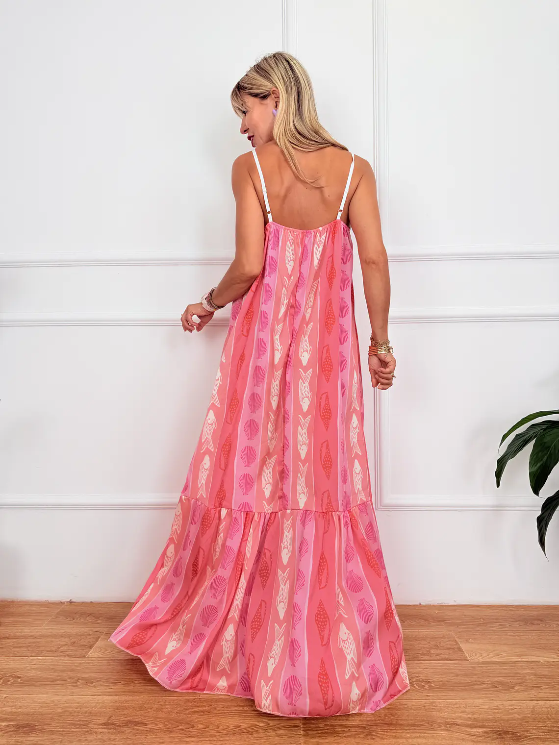 Montpellier Dress Pink M10667  3