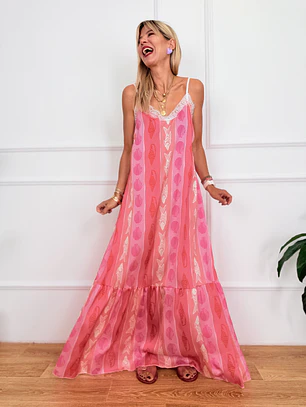 Montpellier Dress Pink M10667 