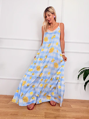 Montpellier Dress Lemons M10667  