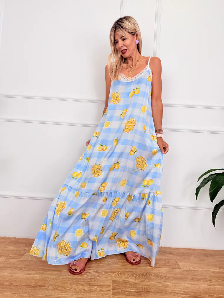 Montpellier Dress Lemons M10667   1