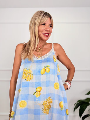 Montpellier Dress Lemons M10667  