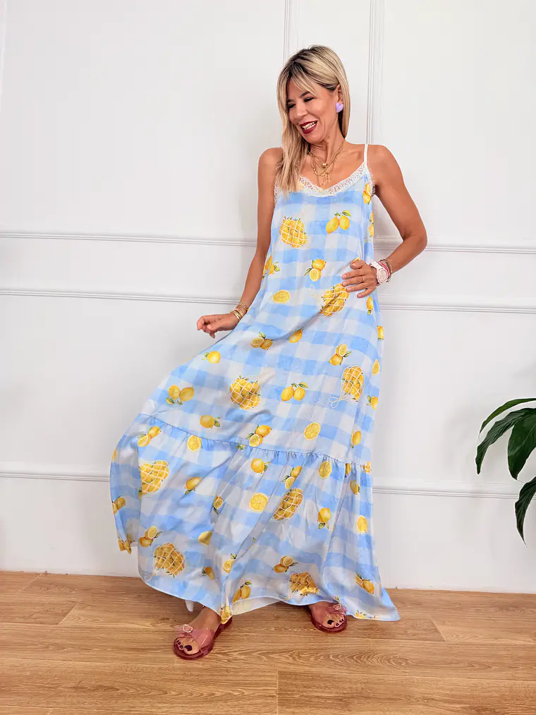 Montpellier Dress Lemons M10667   3