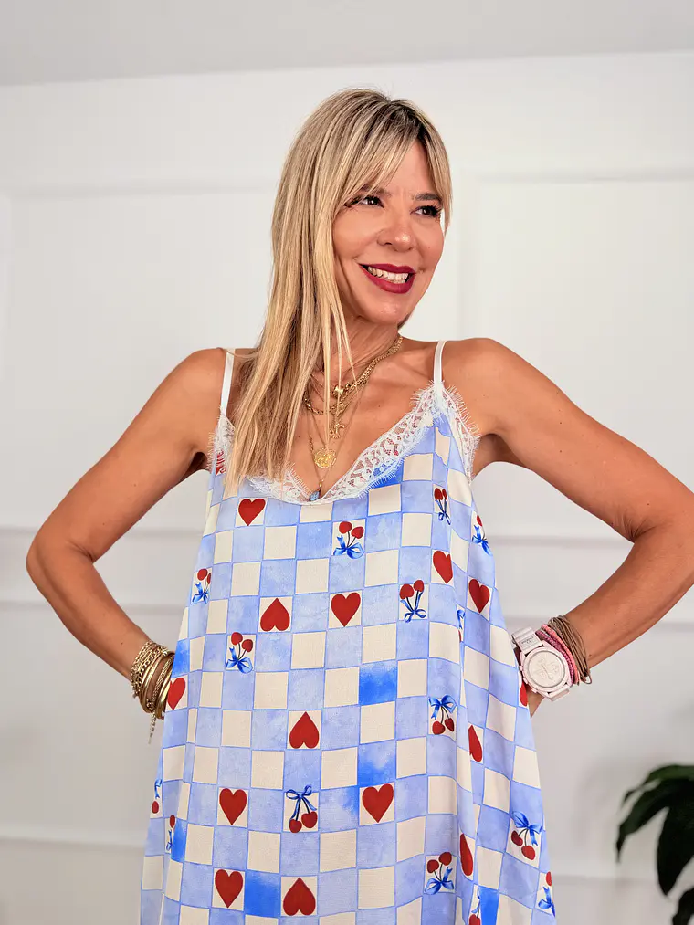 Montpellier Dress Cherries M10667   4