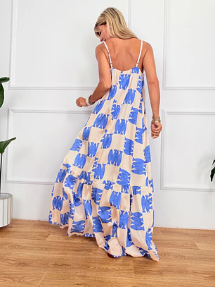 Montpellier Dress Blue Fish M10667  