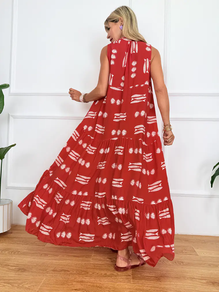Fresno Red Dress 106318   2