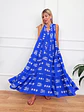 Fresno Blue Dress 106318    - thumbnail 3