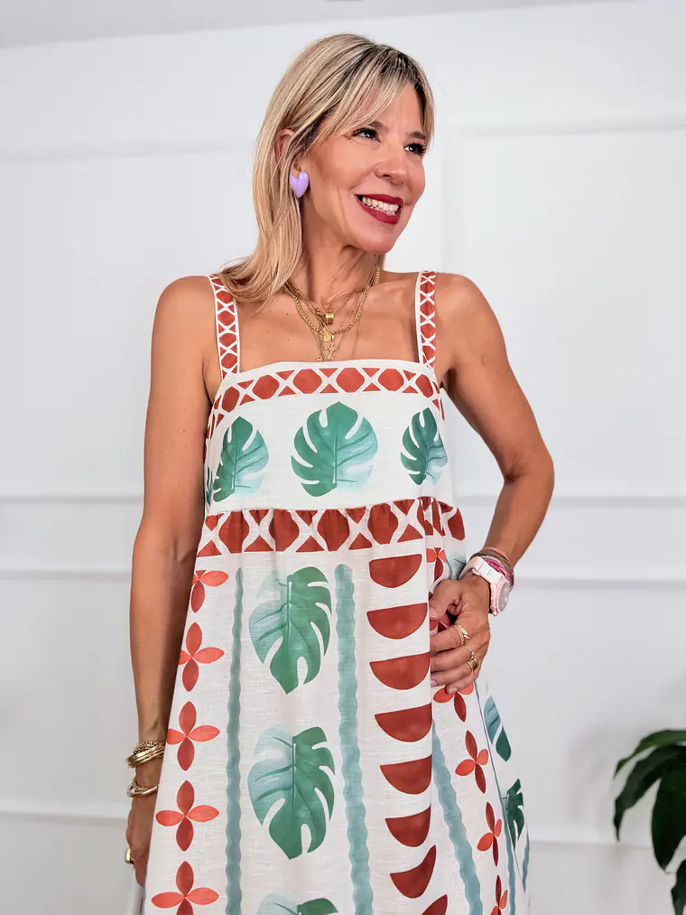 Mojito Dress White M114 4
