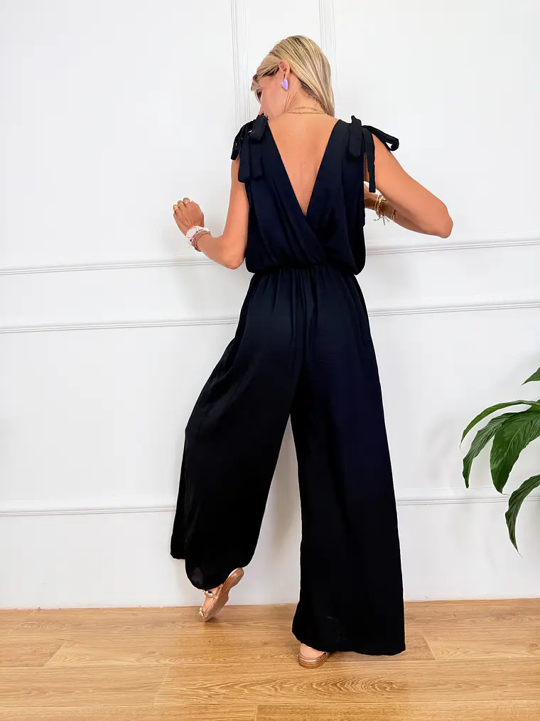 Sifnos Jumpsuit Black 81026   3