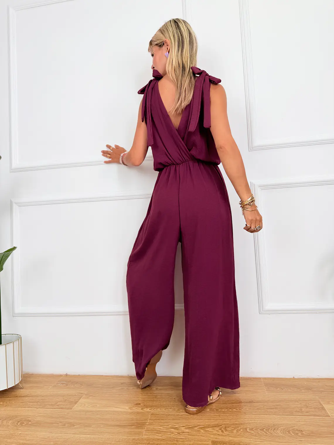 Sifnos Jumpsuit Magenta 81026    3