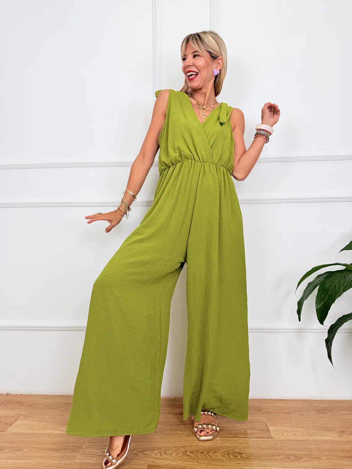 Sifnos Jumpsuit Οil 81026  1