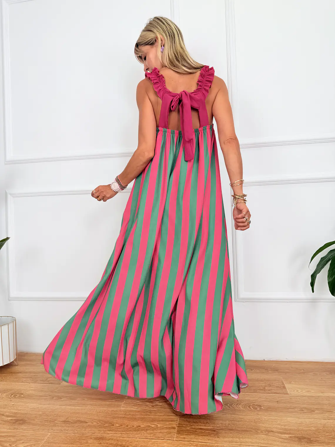 Lindos Dress Green 10955  3