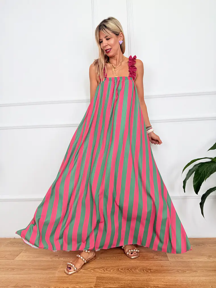 Lindos Dress Green 10955  1