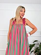 Lindos Dress Green 10955  - thumbnail 4