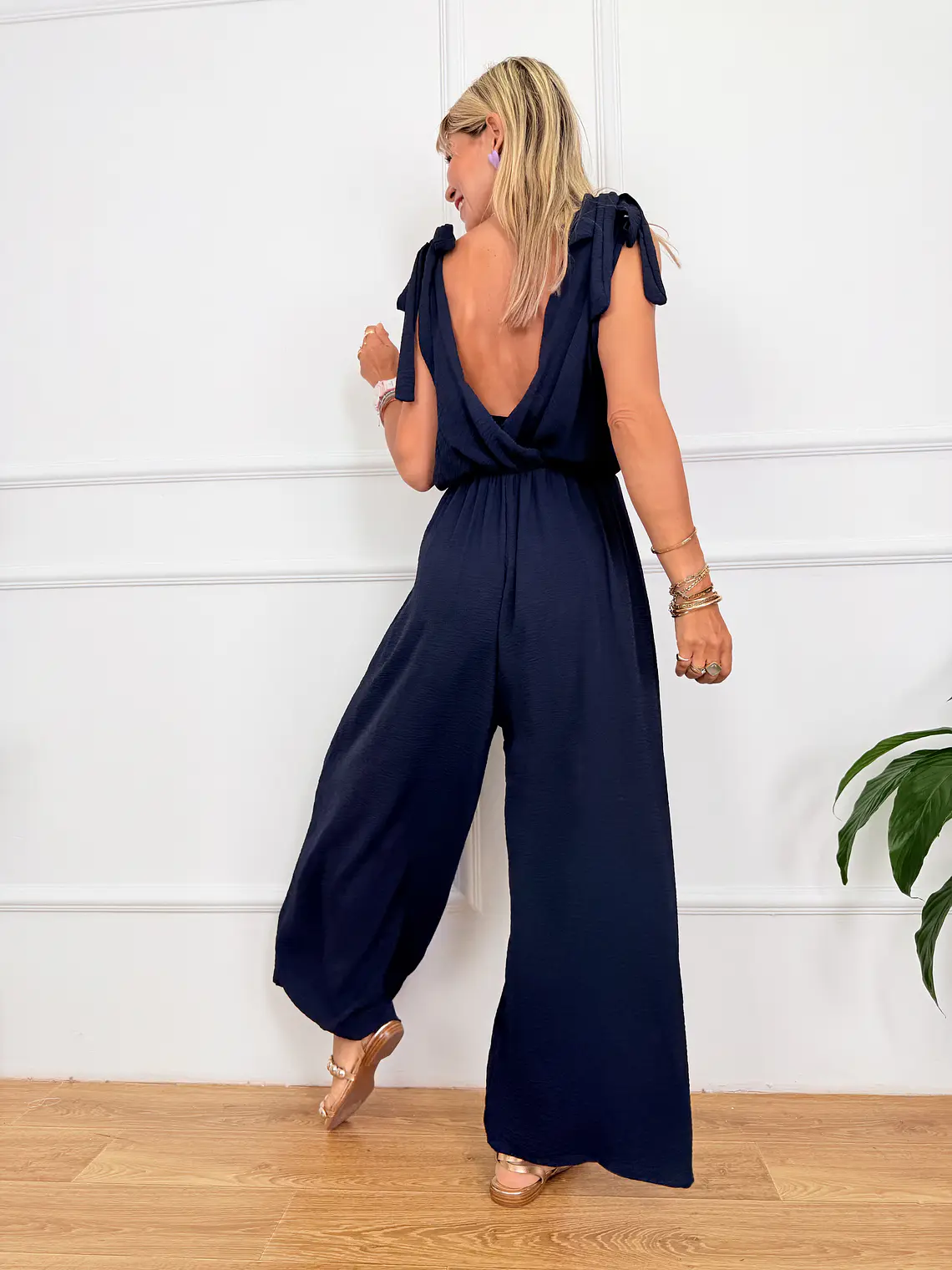 Sifnos Jumpsuit Blue 81026     3