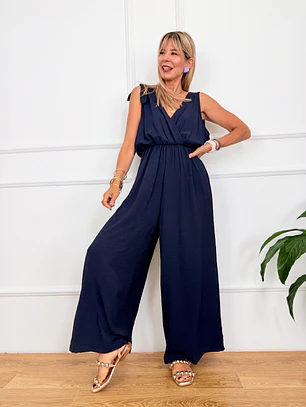 Sifnos Jumpsuit Blue 81026    