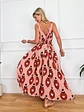 Assos Maxi Dress Red SM5728  - thumbnail 3