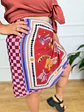 Mini Sarong 090727 Red - thumbnail 3