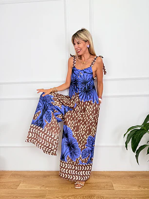 Sumiati Jumpsuit Blue 53178 