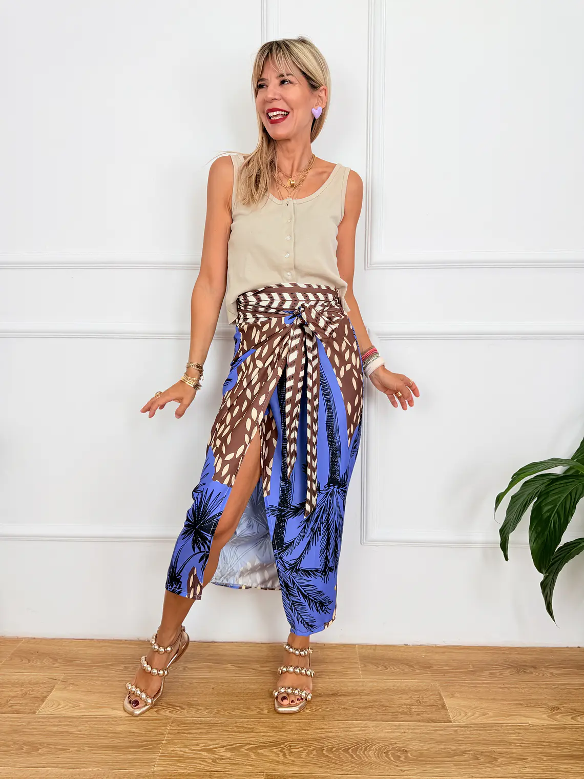 Kirana Sarong 53177 Blue  2