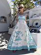 Akrogiali Dress Blue 2819 - thumbnail 4