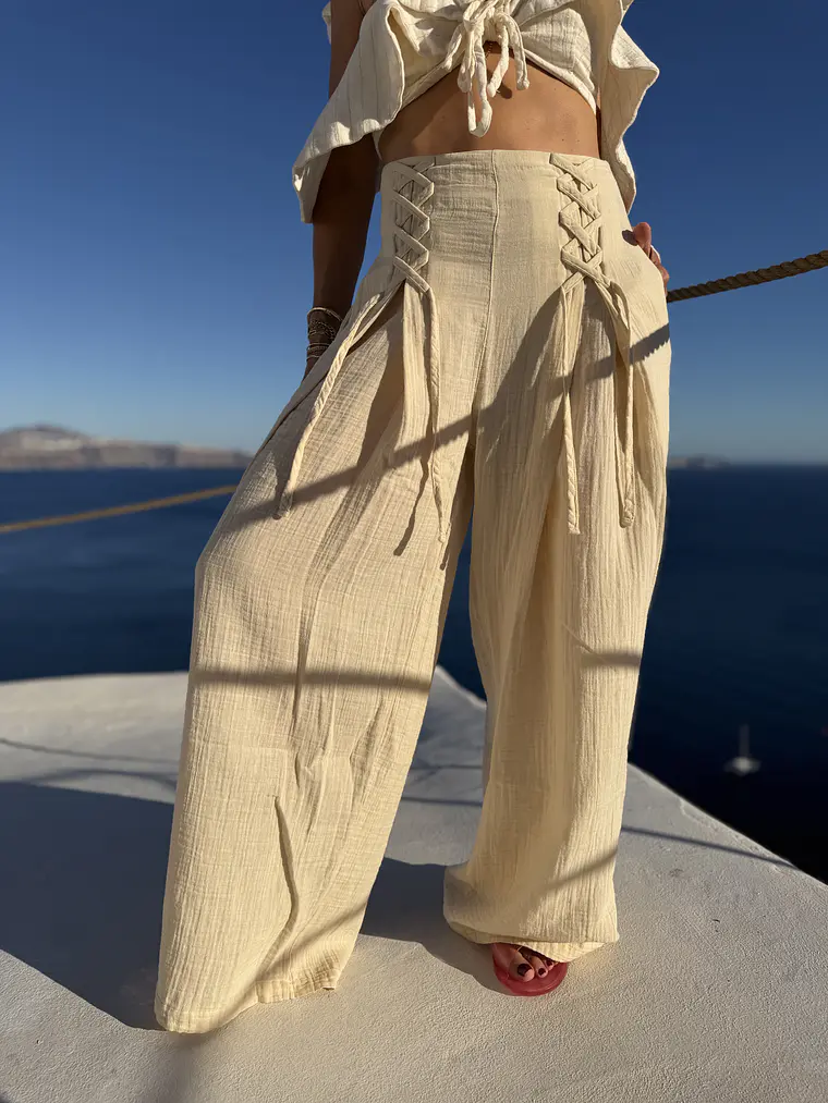 Amorgos Pants Beige 5033  4