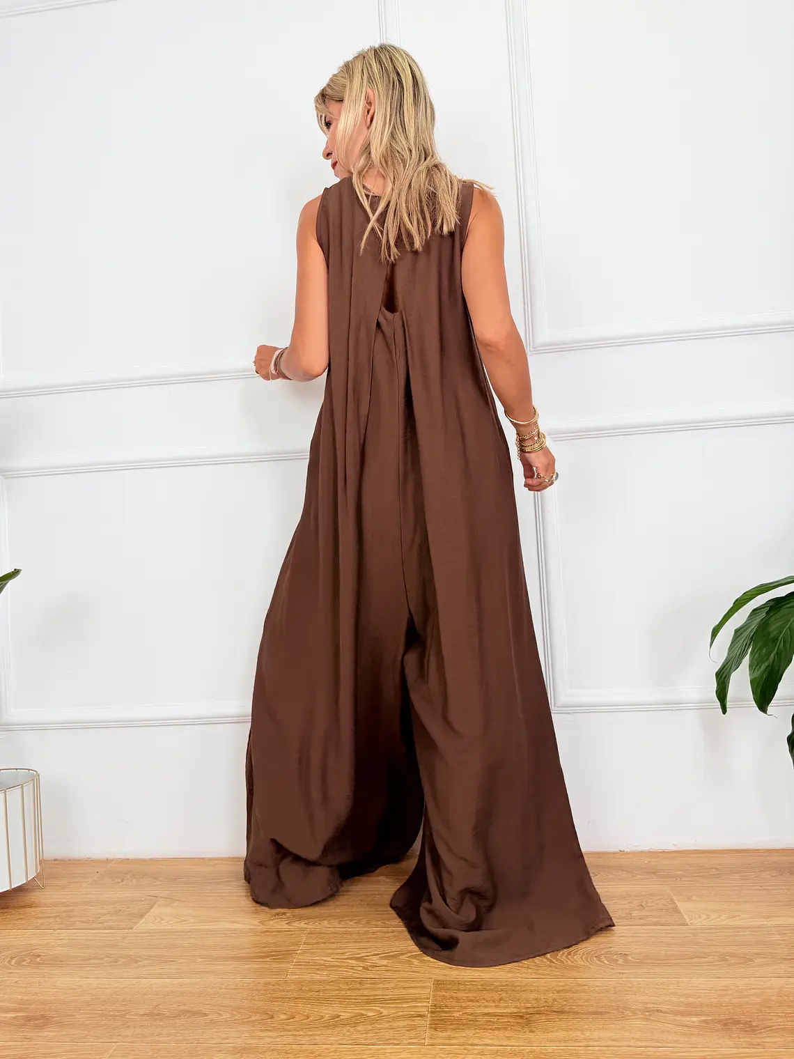 35319 Nena Jumpsuit Brown 3