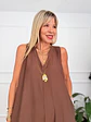 35319 Nena Jumpsuit Brown - thumbnail 4