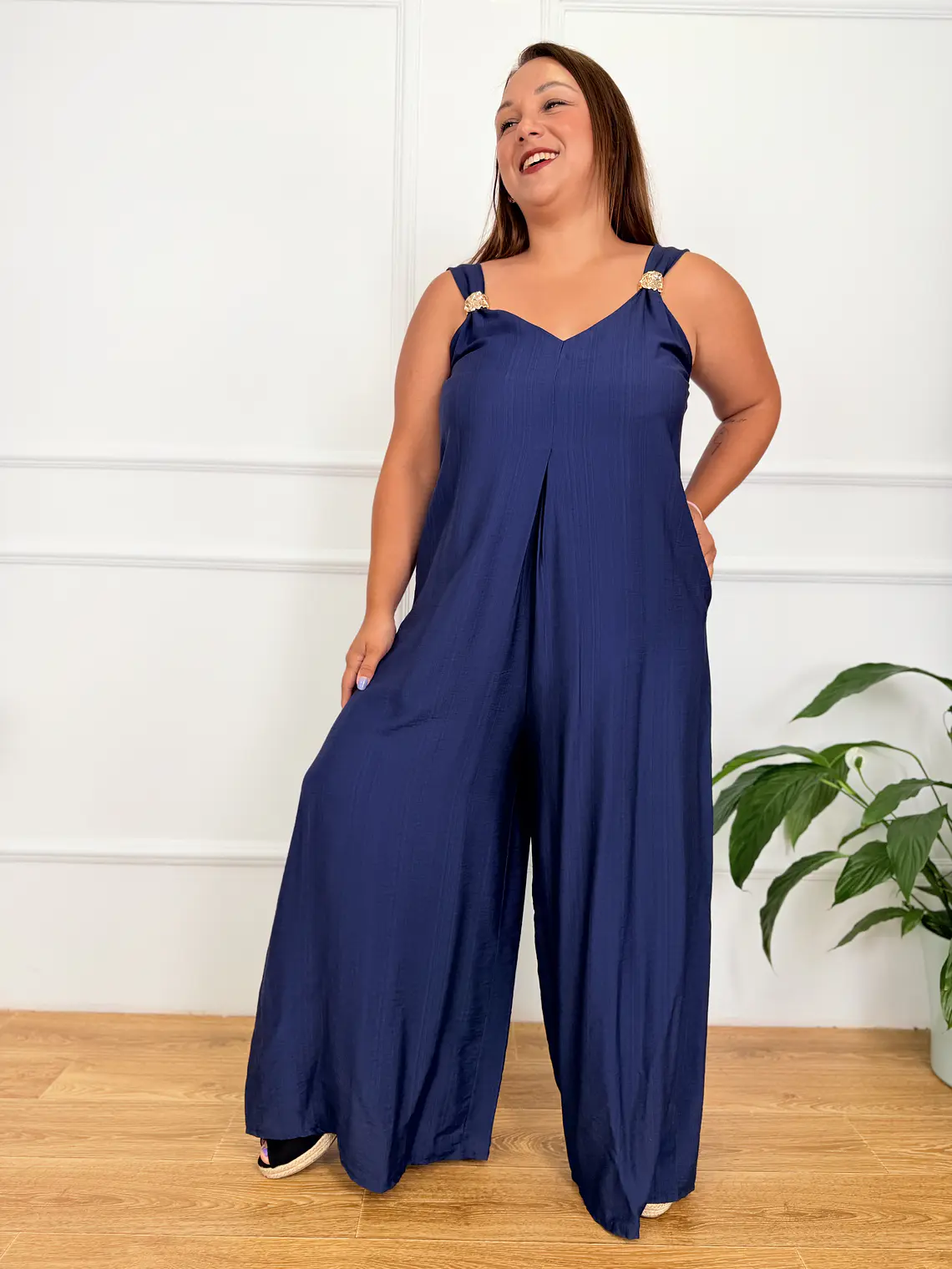 Kalymnos Jumpsuit Blue 51723  1