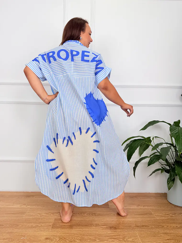 Velméra Tunic Shirt Sky 2806  3