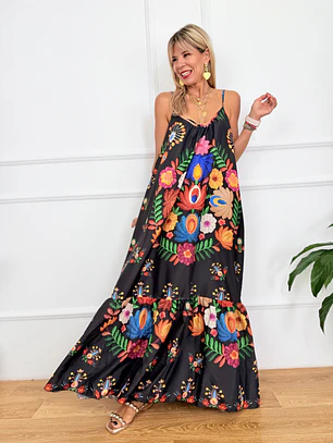 Lime Dress Black 20981