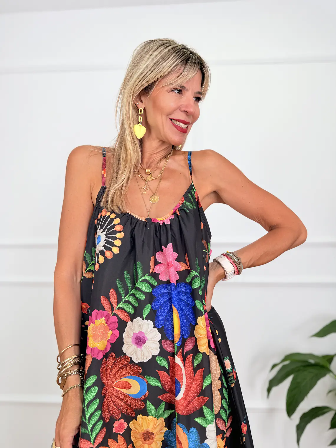 Lime Dress Black 20981 4