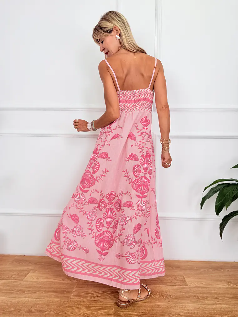 Iliovasilema Dress Pink 2813  3