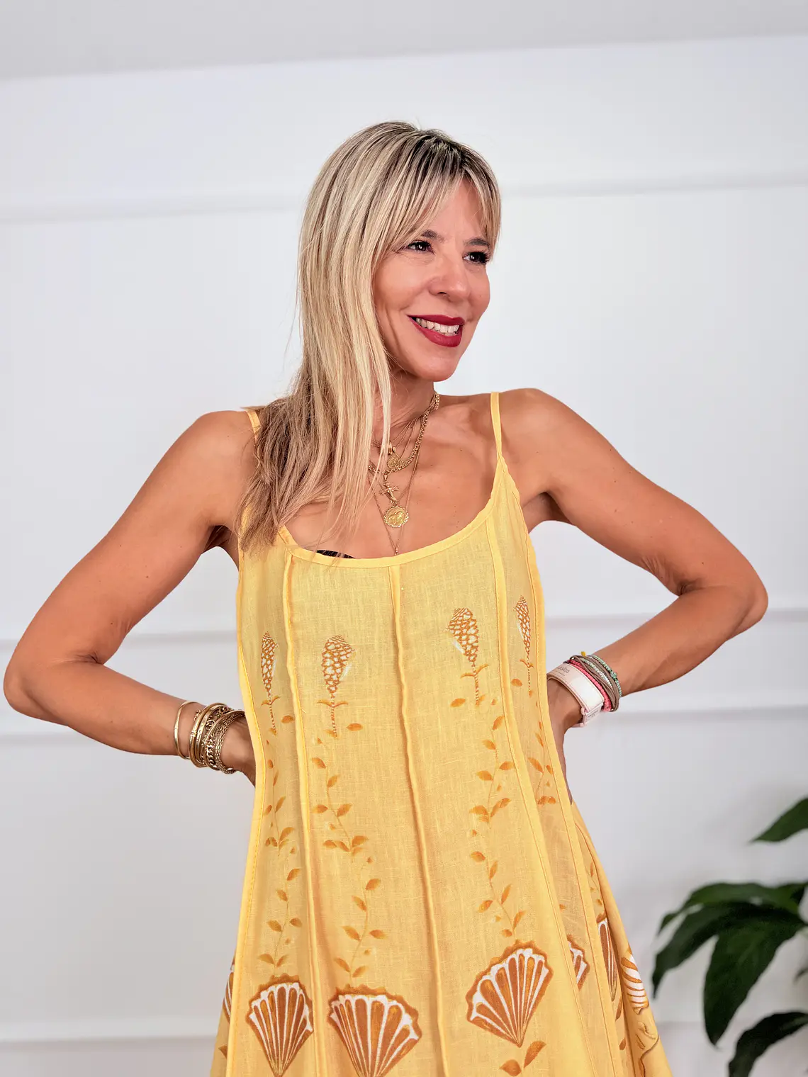 Iliovasilema Dress Yellow 2813   4