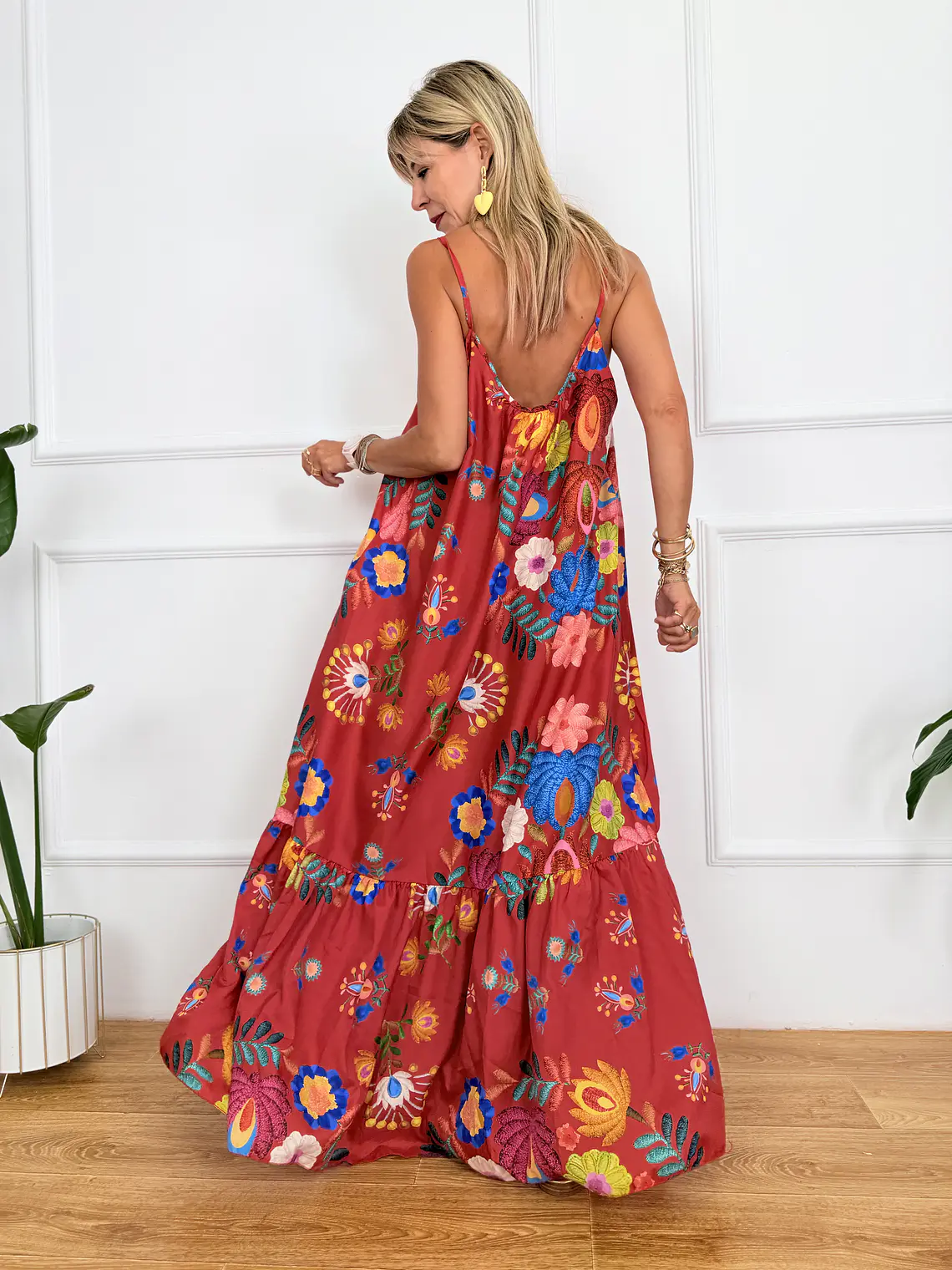 Lime Dress Red 20981  3