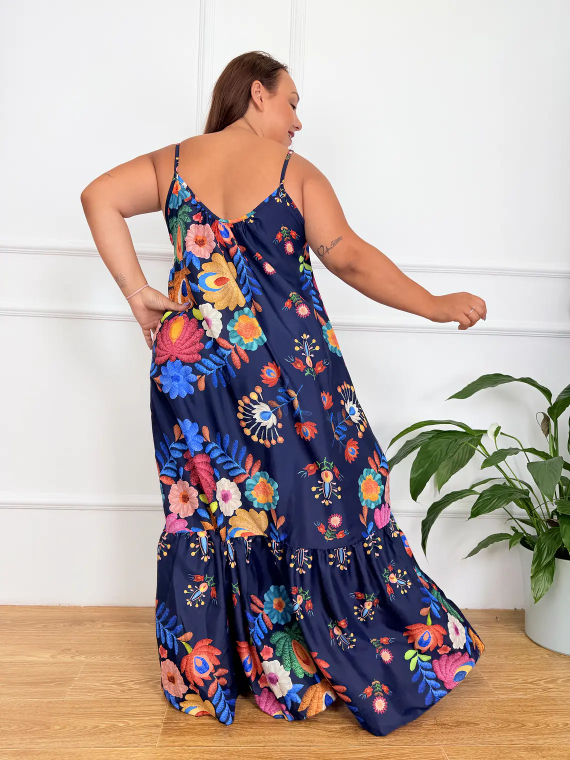 Lime Dress Blue 20981  3