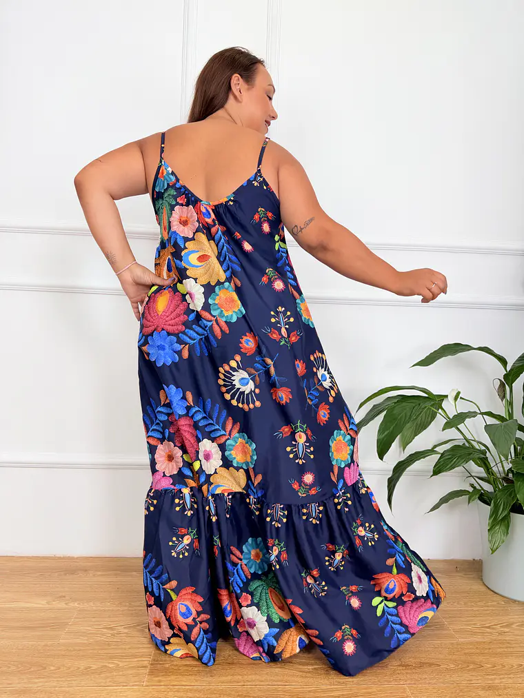Lime Dress Blue 20981  3