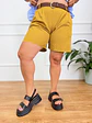 Menta Shorts Mustard 26765 - thumbnail 4